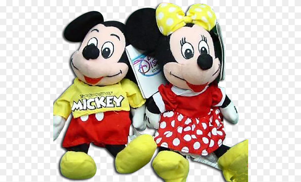 Mickey And Minnie Mouse Disney Store Plush Sets Disney Store Plush Spirit Of Mickey Bean Bag Mickey, Toy, Ball, Tennis Ball, Tennis Free Transparent Png