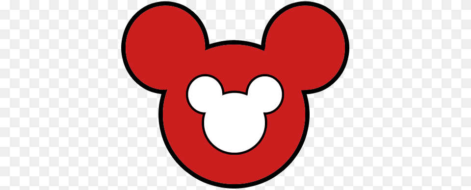 Mickey And Minnie Mouse Ears Icons Disneys World Of Wonders, Heart, Logo Png Image