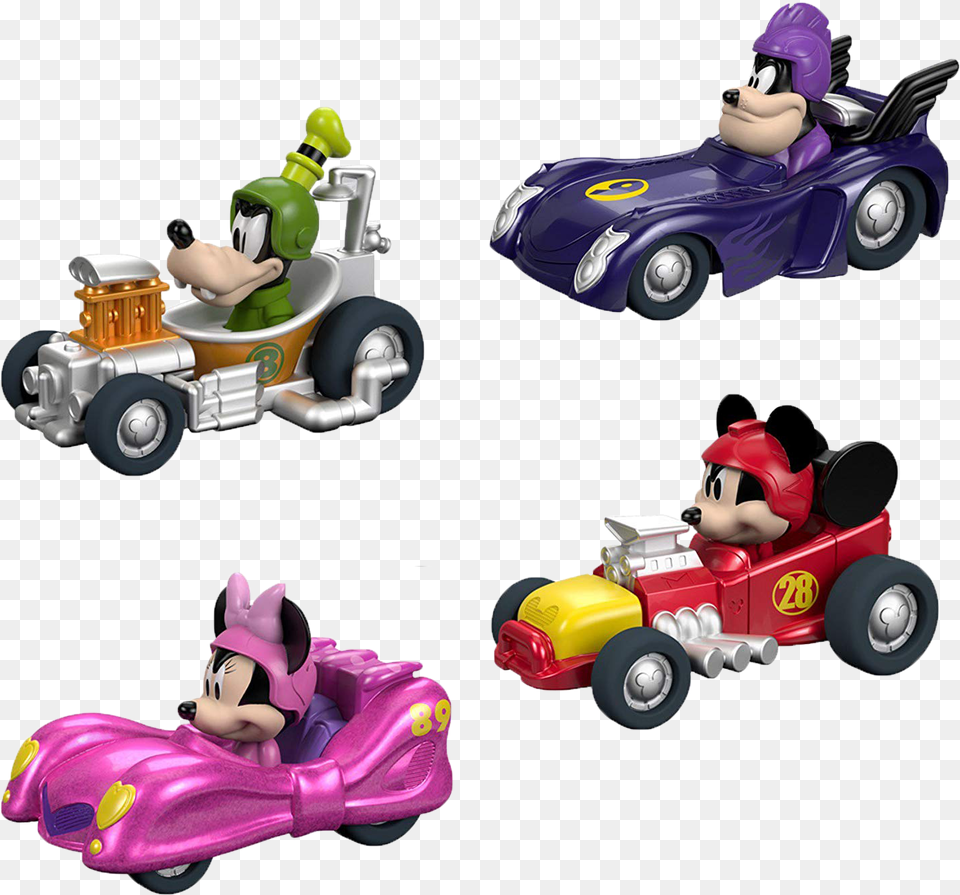 Mickey And The Roadster Racers, Vehicle, Grass, Transportation, Kart Png Image