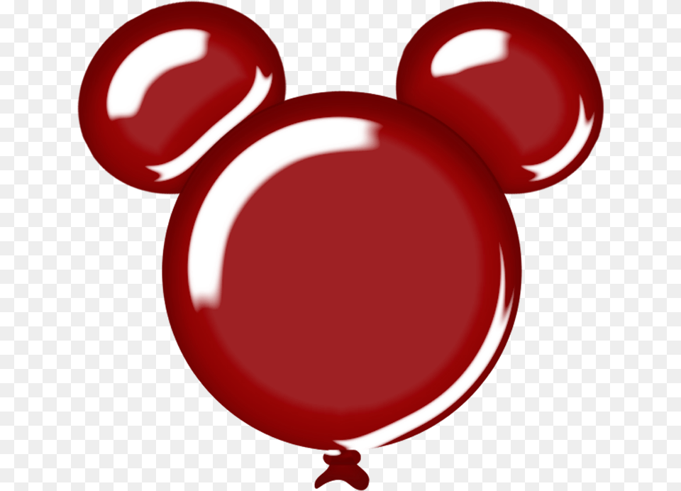 Mickey Balloon Clipart Mickey Mouse Balloons Clip Art Mickey Mouse Red Balloon, Food, Fruit, Ketchup, Plant Free Transparent Png