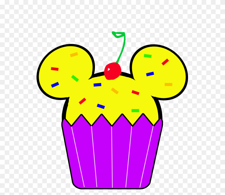 Mickey Birthday Clip Art, Cake, Cream, Cupcake, Dessert Free Transparent Png