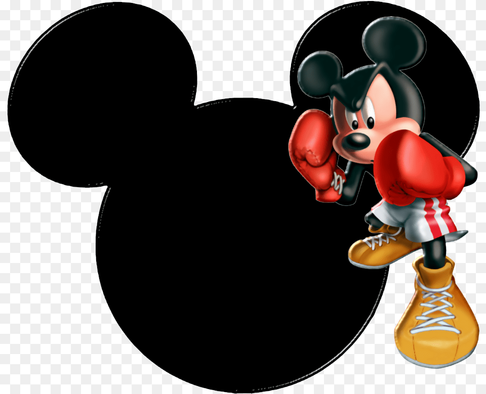 Mickey Boxeando Mickey Mouse Boxing, Baby, Person, Sport Png