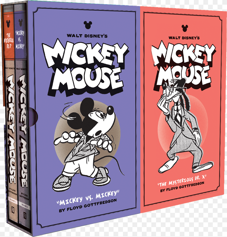 Mickey Boxset 11 And Walt Disney39s Mickey Mouse Vols 11 Amp 12 Gift Box, Book, Comics, Publication, Person Png