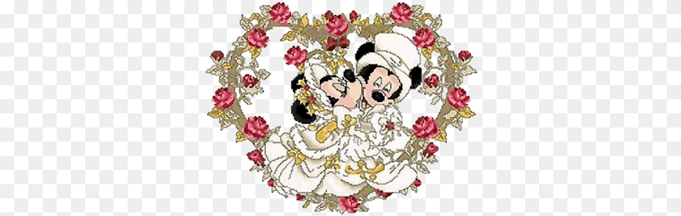Mickey Cross Stitch, Pattern, Art, Graphics, Floral Design Png