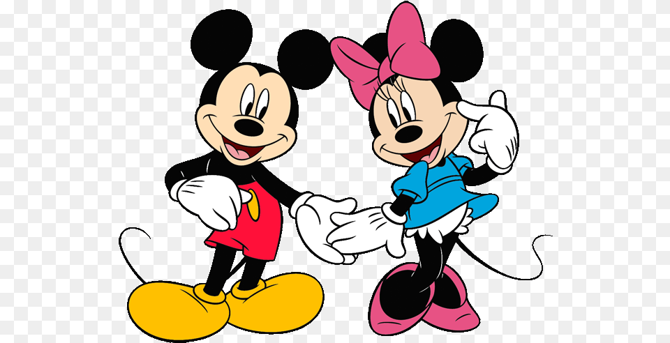 Mickey Dan Minnie Mouse, Cartoon, Baby, Person Png Image