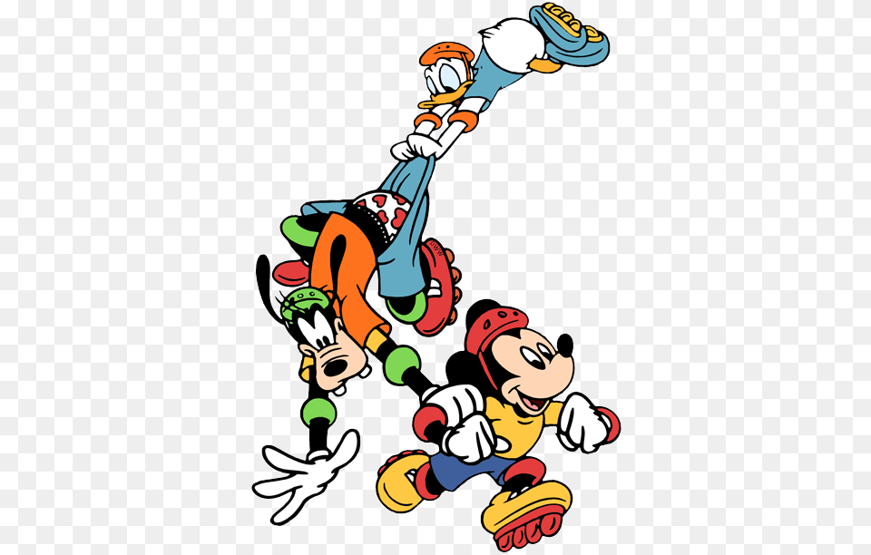 Mickey Donald And Goofy Clip Art Disney Clip Art, Cartoon, Baby, Person Png