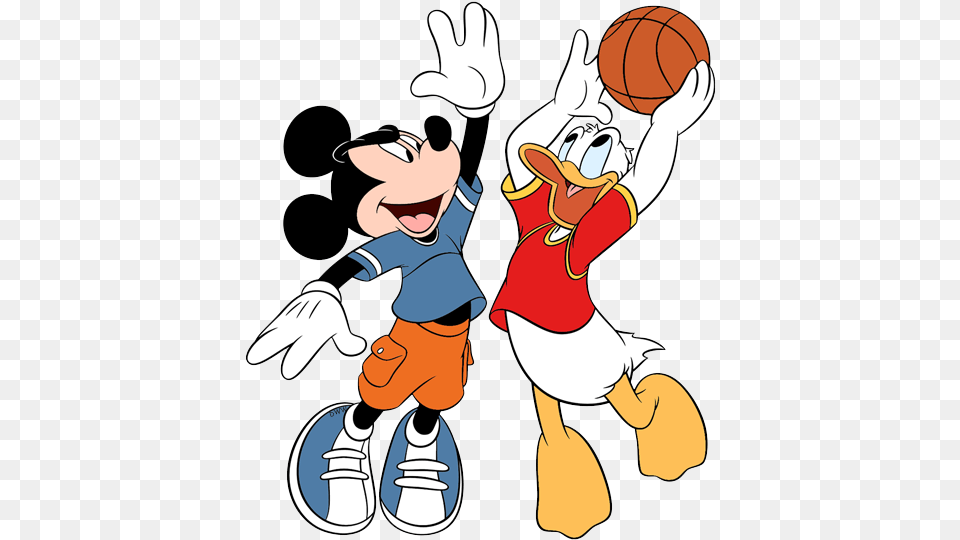 Mickey Donald And Goofy Clip Art Disney Galore Mickey And Donald Clipart, Adult, Female, Person, Woman Free Png Download