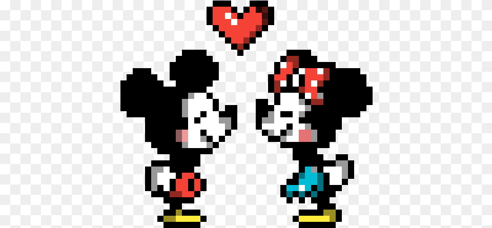 Mickey E Minnie, Qr Code Free Png Download