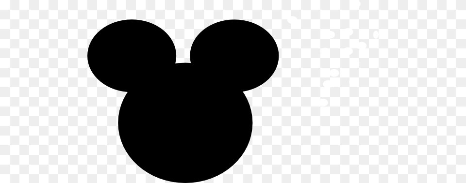 Mickey Ears Clip Art, Silhouette, Stencil, Person, Head Free Transparent Png