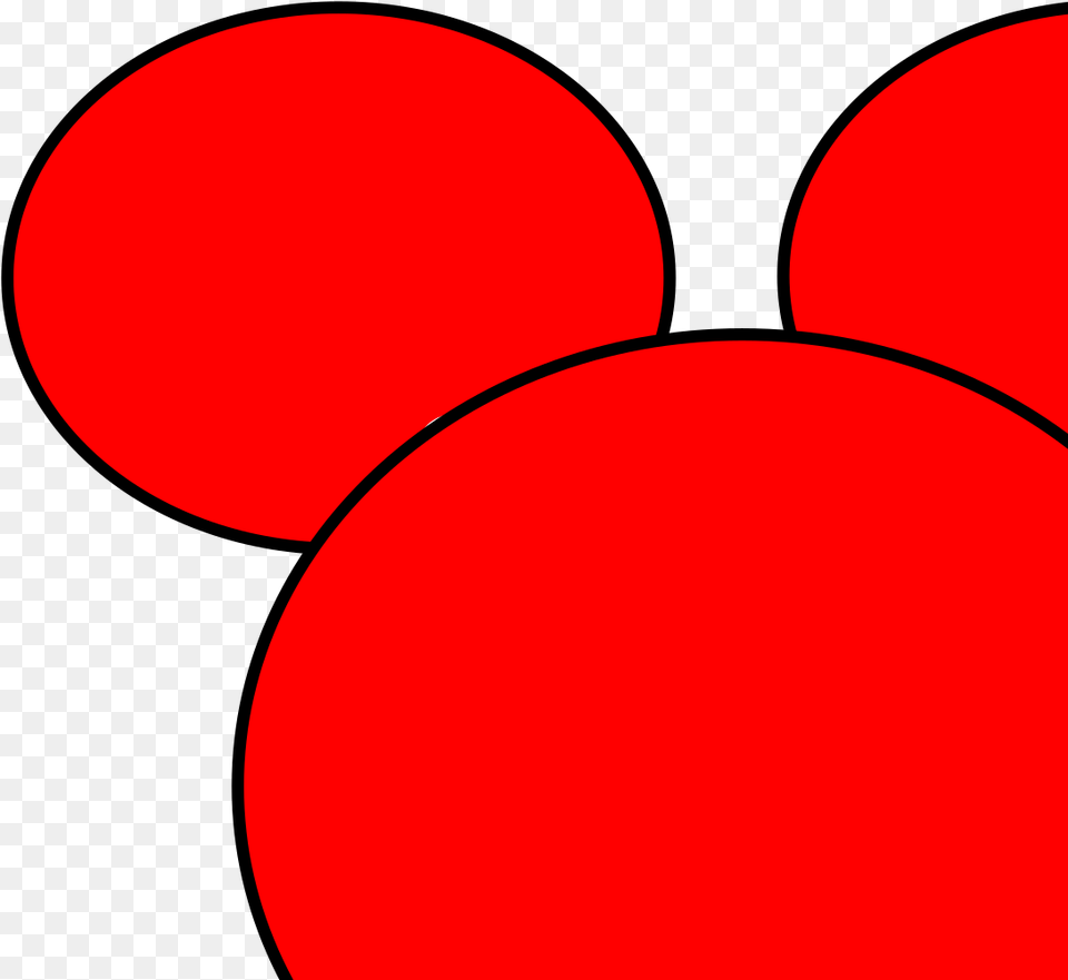 Mickey Ears Svg Vector Clip Art Svg Clipart Circle, Sphere, Balloon, Light, Traffic Light Free Png