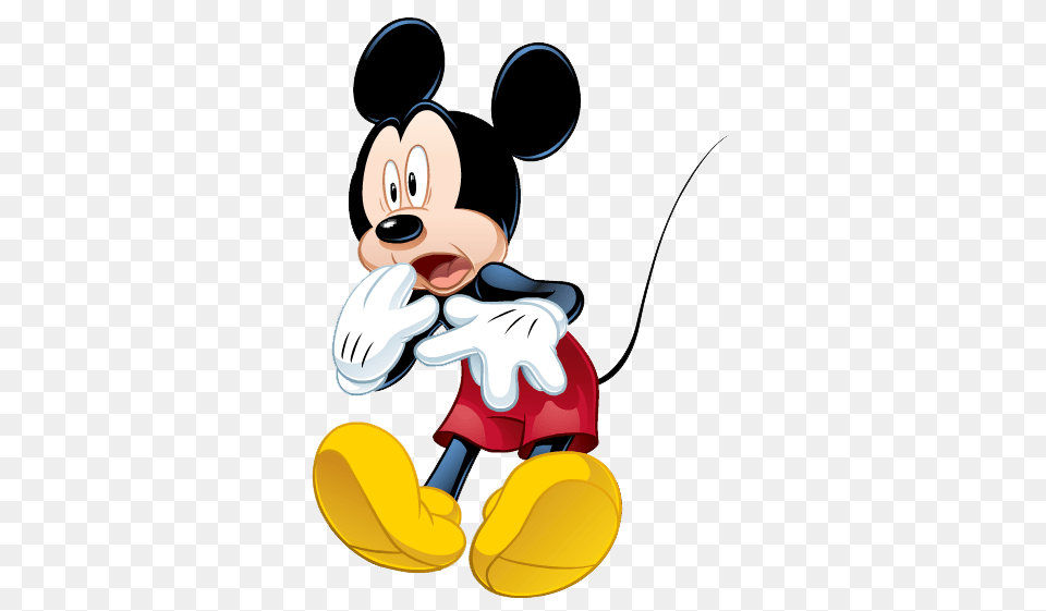 Mickey Frightened It All Started With This Mouse, Cartoon, Smoke Pipe Png