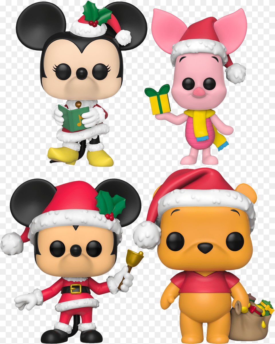 Mickey Funko Pop Christmas, Plush, Toy, Baby, Person Png