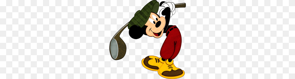 Mickey Golfing Golf Courses Golf Golf Tips, Cartoon, Device, Grass, Lawn Free Png Download