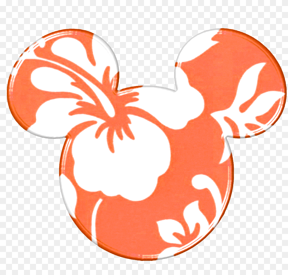 Mickey Heads Hawaiian Style Disney Art Mickey, Flower, Plant, Hibiscus Png