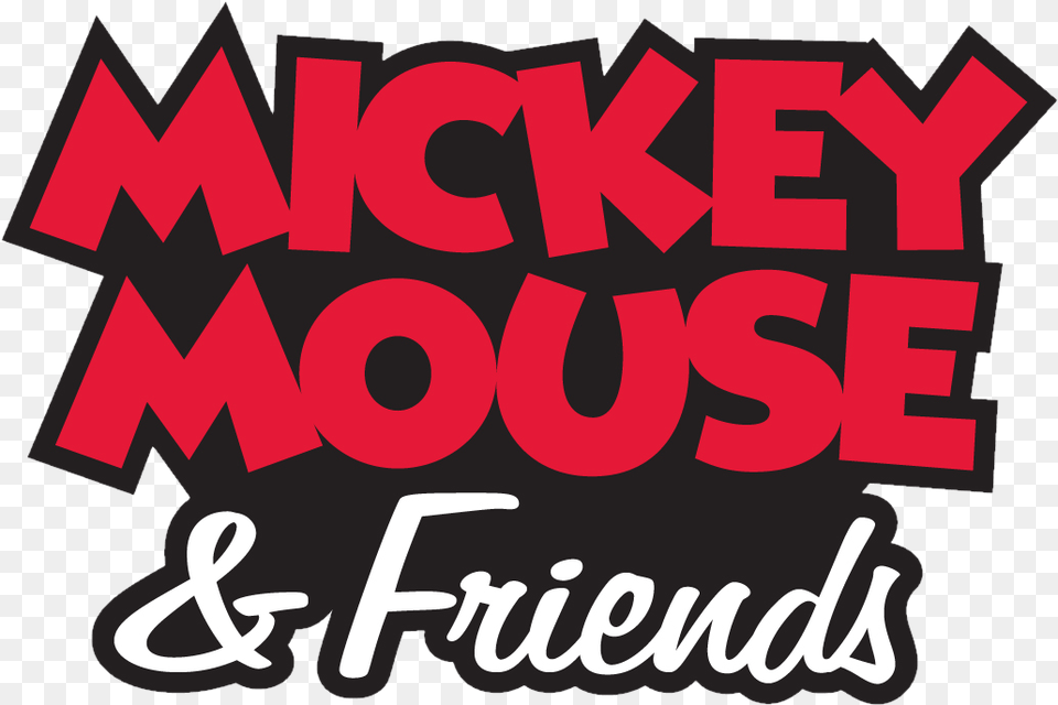 Mickey Logo Mickey Mouse And Friends Logo, Text, Dynamite, Weapon Free Png Download