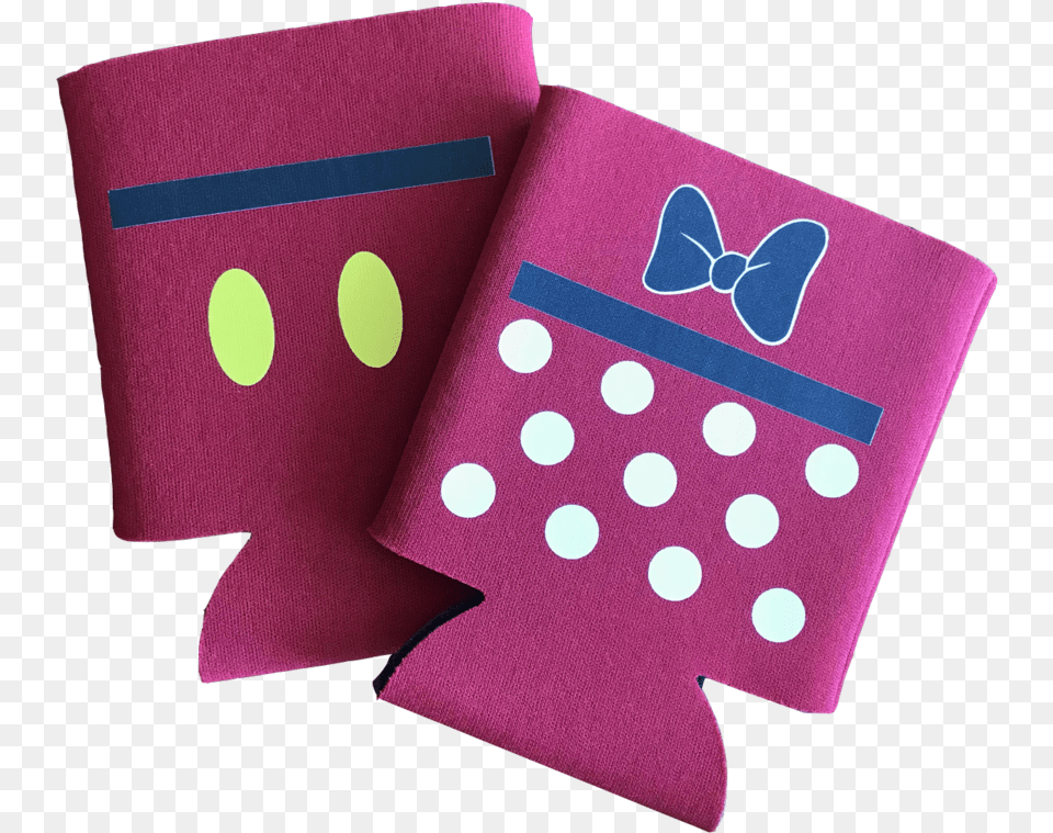 Mickey Minnie Koozie Couple Polka Dot, Pattern, Accessories, Wallet Free Png Download