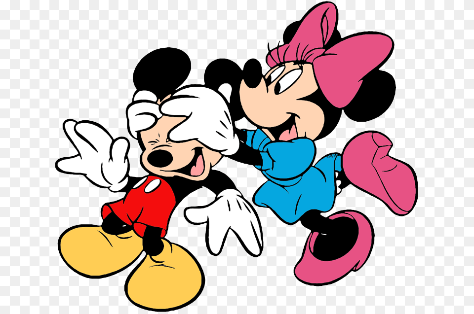 Mickey Minnie Playing Guess Who Cartoon, Baby, Person, Face, Head Png Image
