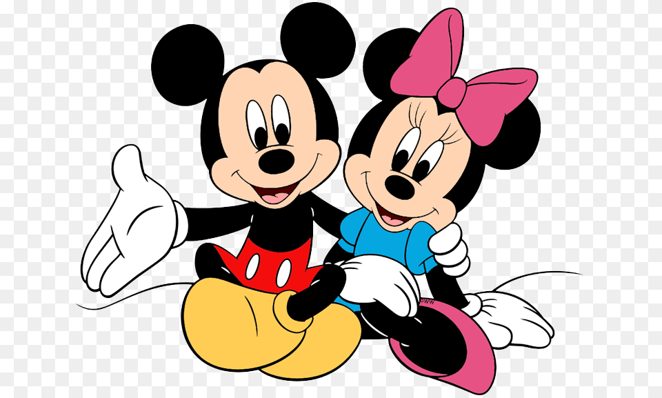 Mickey Minnie Posing Mickey Mouse Minnie Mouse, Cartoon, Baby, Person Png Image