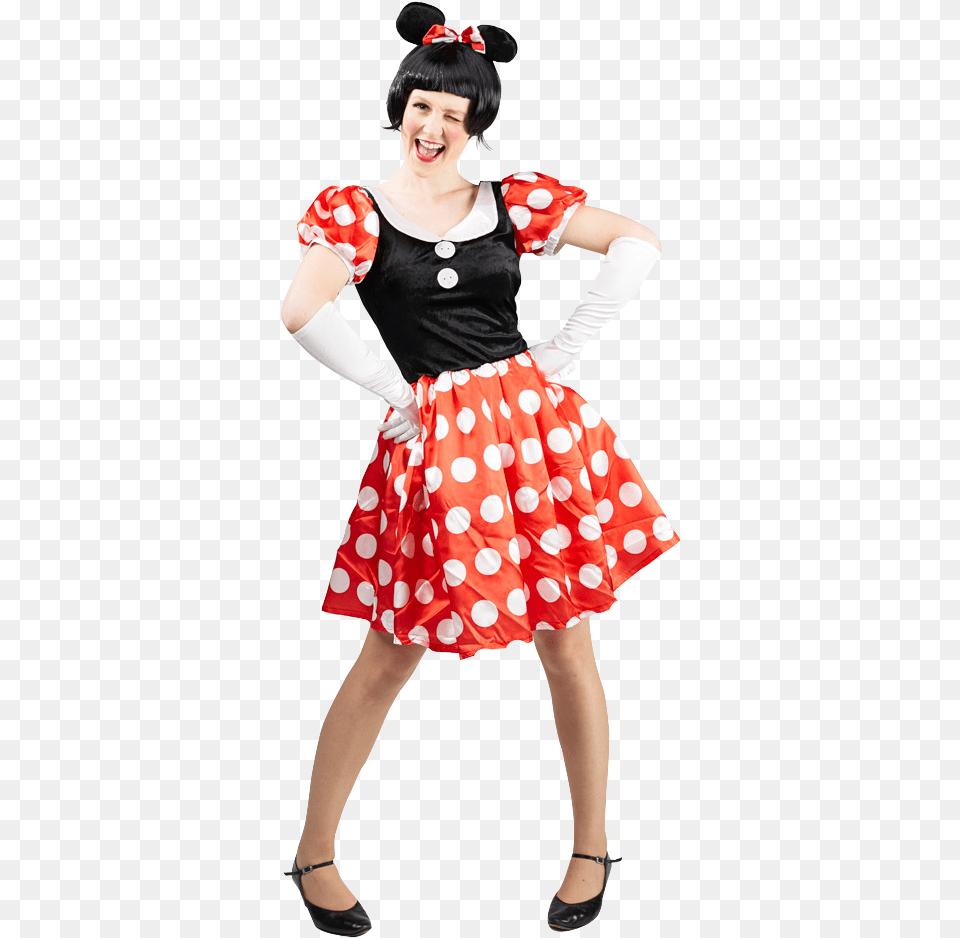 Mickey Mouse, Clothing, Costume, Skirt, Person Free Png