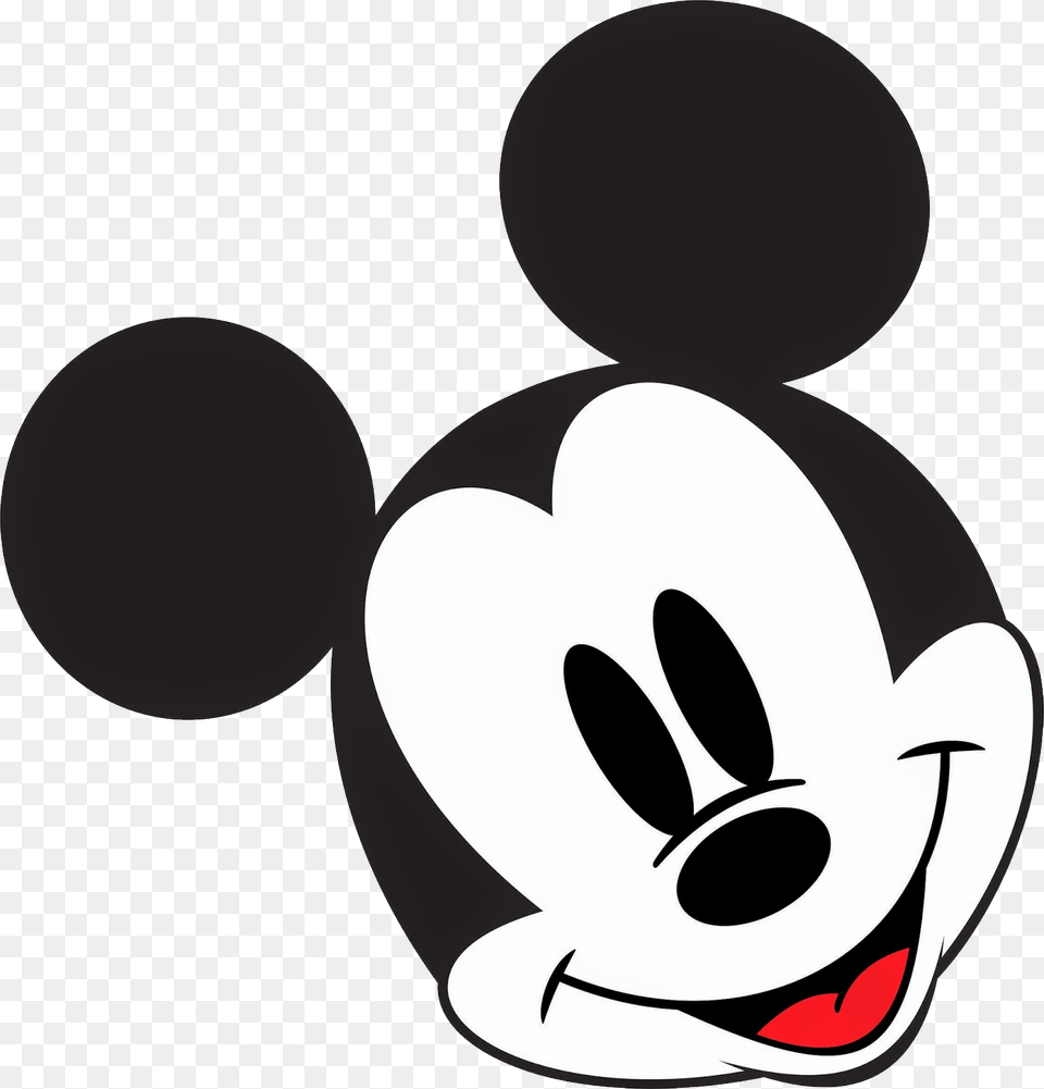 Mickey Mouse, Stencil, Ammunition, Grenade, Weapon Png