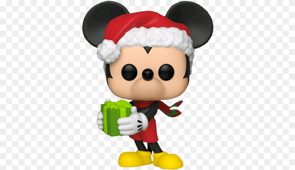Mickey Mouse 90th Anniversary Holiday Mickey Funko Pop, Toy Png Image