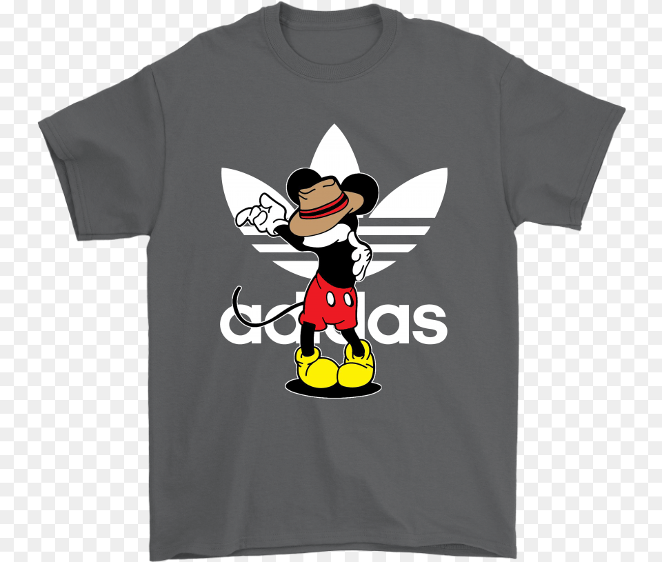 Mickey Mouse Adidas T Shirt, Clothing, T-shirt, Baby, Person Free Transparent Png