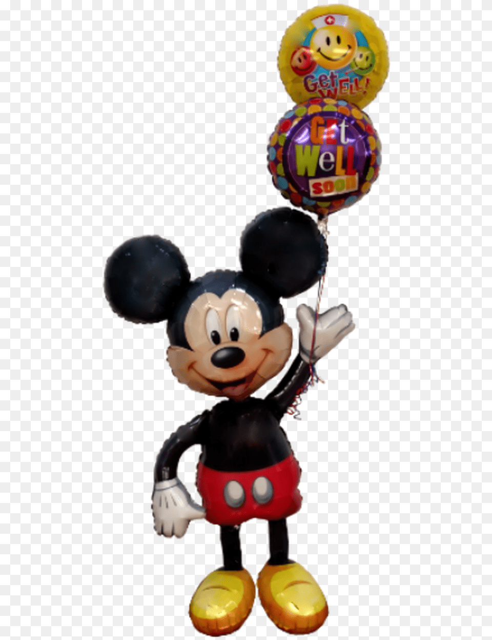 Mickey Mouse Airwalker Mickey Mouse Bithday, Balloon, Baby, Person, Head Png