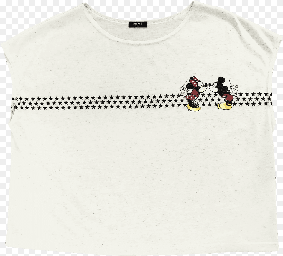 Mickey Mouse Amp Minnie Mouse Kissing Tee Active Shirt, Clothing, T-shirt, Person, Undershirt Free Png