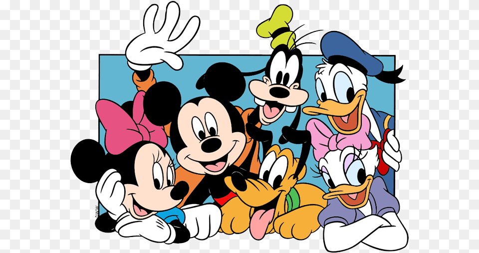 Mickey Mouse And Gang Transparent Cartoons Mickey Mouse And Gang, Cartoon, Baby, Person Png