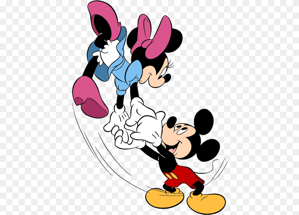 Mickey Mouse And Minnie Mouse, Cartoon Png