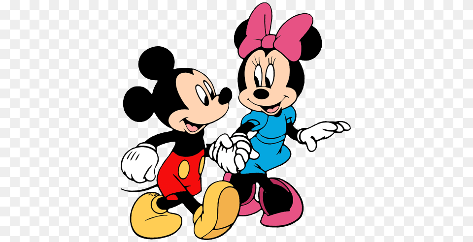 Mickey Mouse And Minnie Mouse Clipart, Cartoon, Baby, Person Free Transparent Png