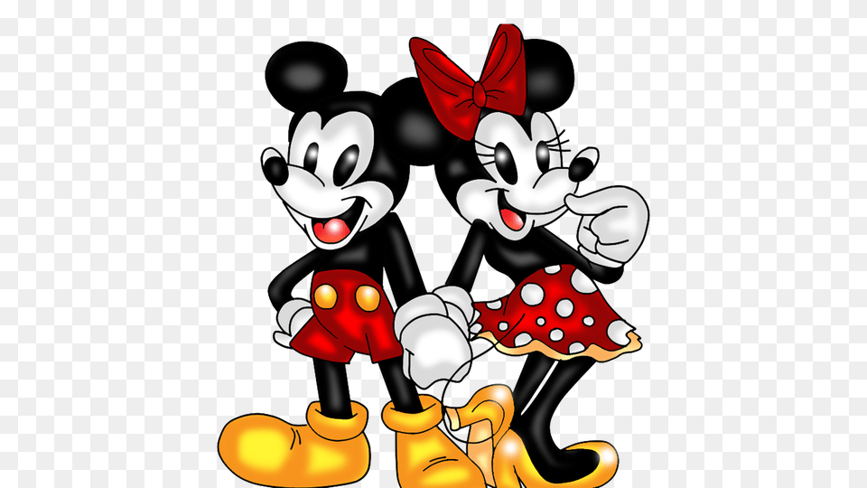 Mickey Mouse And Minnie Mouse Love Gallery Images, Cartoon, Performer, Person Free Transparent Png