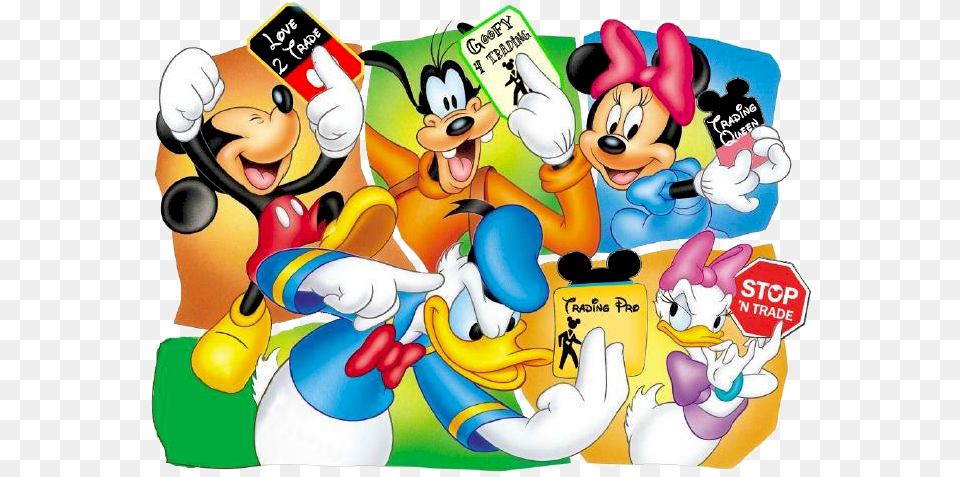 Mickey Mouse And Pals Clipart Disney39s Party, Book, Comics, Publication, Game Free Png Download
