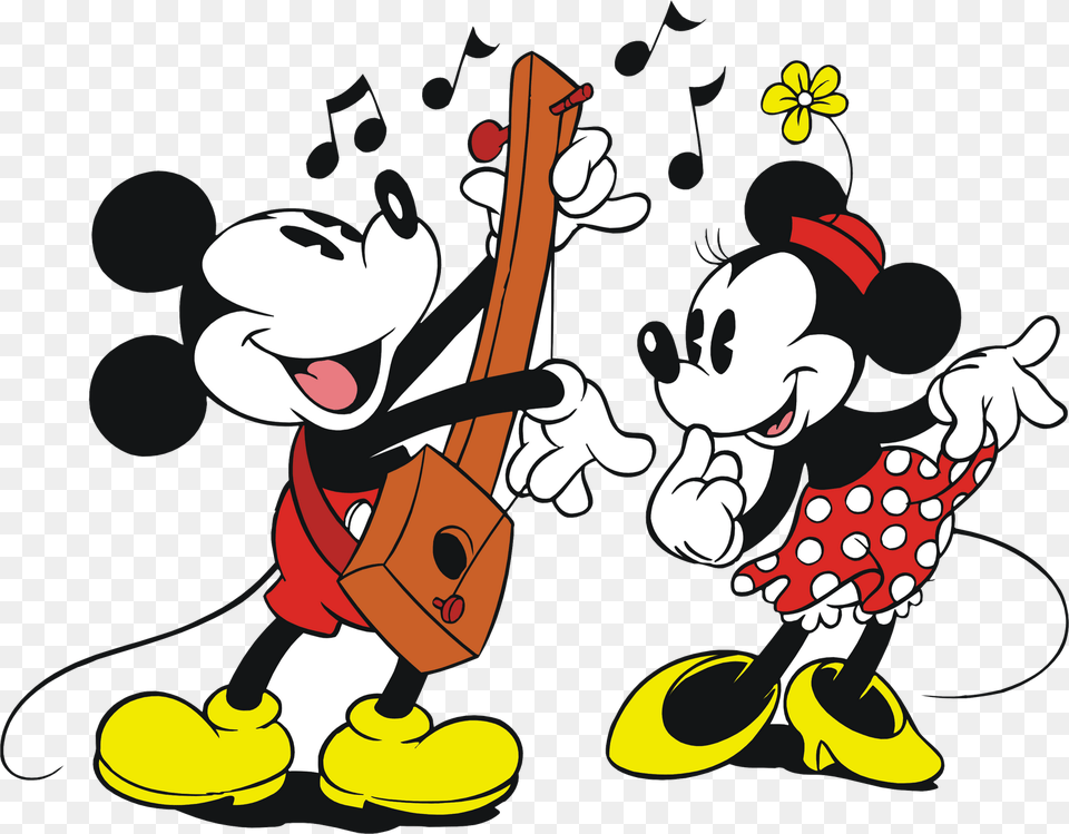 Mickey Mouse Animated, Cartoon Free Png Download