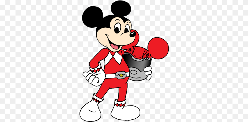 Mickey Mouse As A Power Ranger By Lionkingrulez D5gexsk Power Rangers Disney Force, Animal, Bear, Mammal, Wildlife Png Image