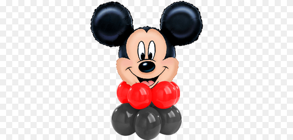 Mickey Mouse Big Head Balloons, Balloon, Food, Fruit, Plant Png