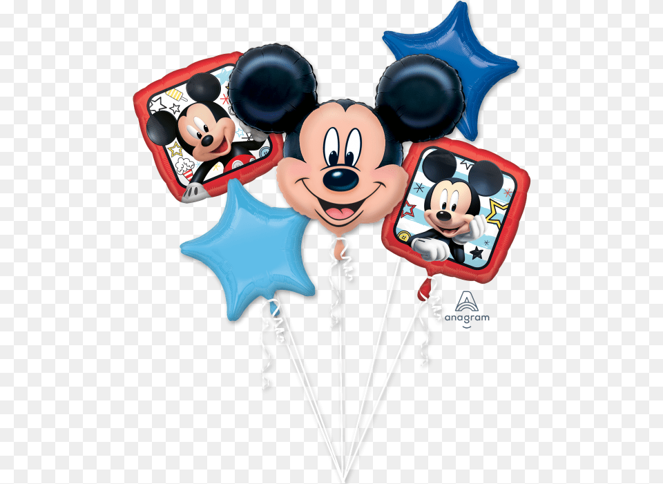 Mickey Mouse Birthday Balloon, Nature, Outdoors, Snow, Snowman Free Png