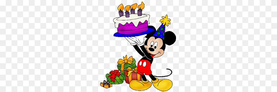 Mickey Mouse Birthday Clipart, Performer, Person, Birthday Cake, Cake Free Png