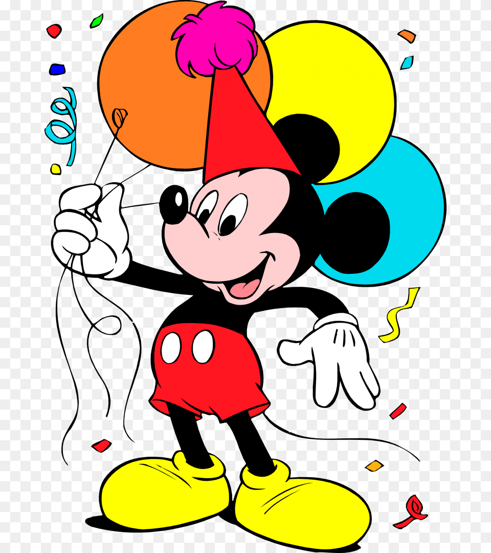 Mickey Mouse Birthday Rangoli, Clothing, Hat, Animal, Bird Png