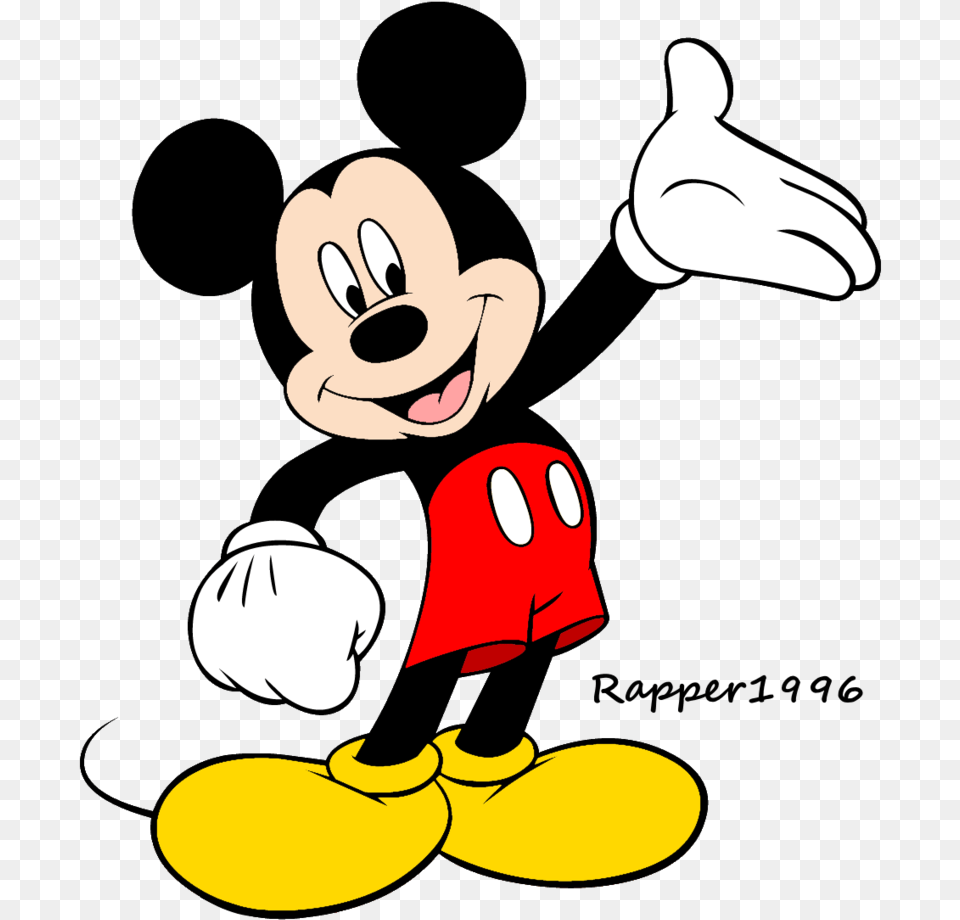 Mickey Mouse By Rapper Colouring Pages Disney Mickey Mouse, Cartoon Png Image