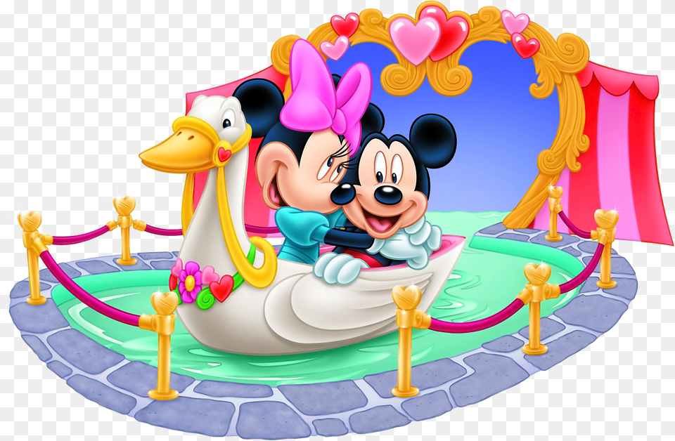Mickey Mouse Cartoon Images, Birthday Cake, Cake, Cream, Dessert Free Png