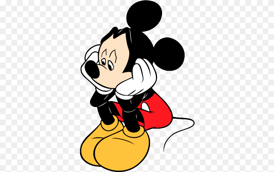 Mickey Mouse Cartoon Series Vector Table Clip Art Sad Mickey Mouse, Baby, Person, Face, Head Png Image