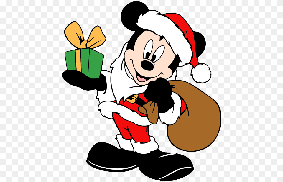 Mickey Mouse Christmas Clip Art Disney Clip Art Galore, Clothing, Footwear, Shoe, Cartoon Free Png Download