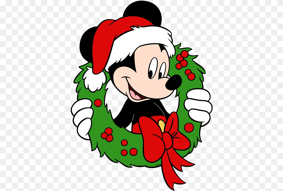 Mickey Mouse Christmas Clip Art Disney Galore Hats, Elf, Face, Head, Person Free Png Download