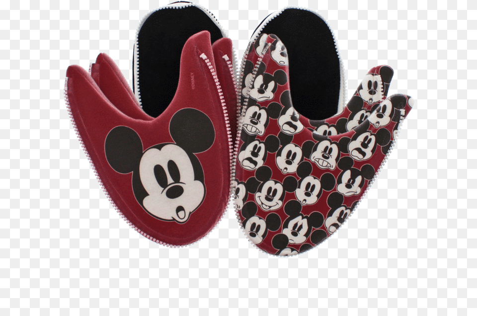 Mickey Mouse Classic Mix N Match Zlipperz Setclass Skull, Clothing, Footwear, Shoe, Sneaker Png Image