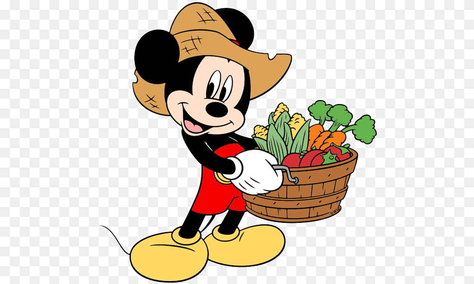 Mickey Mouse Clip Art Disney Clip Art Galore, Cartoon, Baby, Person, Basket Free Png