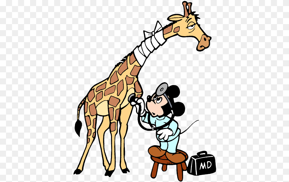 Mickey Mouse Clip Art Disney Clip Art Galore, Animal, Baby, Giraffe, Mammal Free Png