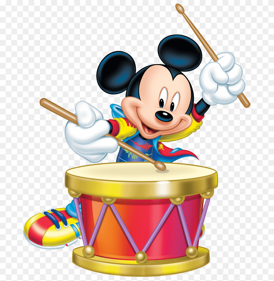 Mickey Mouse Clip Art Mickey Mouse Valentine, Musical Instrument, Performer, Person, Percussion Free Png