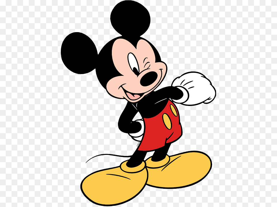 Mickey Mouse Clipart, Cartoon, Nature, Outdoors, Snow Free Png Download
