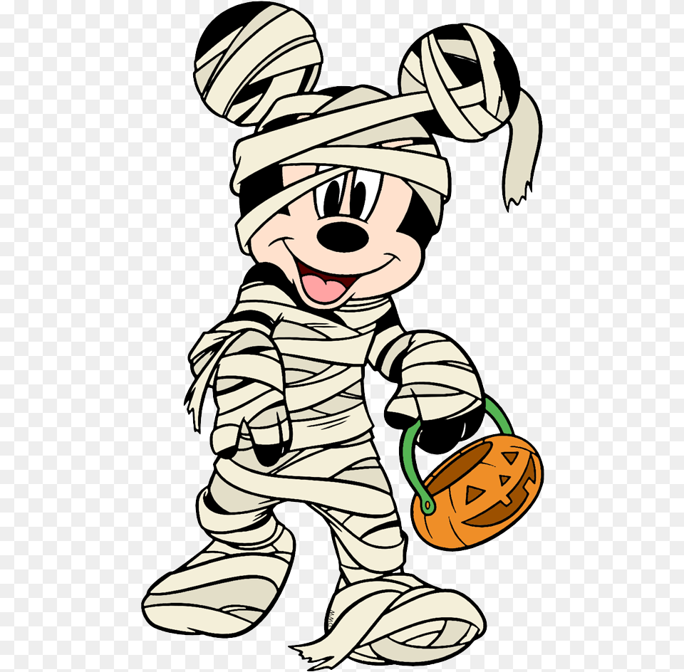 Mickey Mouse Clipart Disney Halloween, Baby, Person, People, Clothing Free Png Download